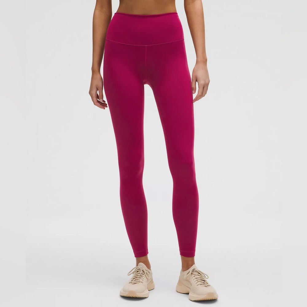 Lululemon NWT Wunder Train High-Rise Tight 28" Magenta Smoke